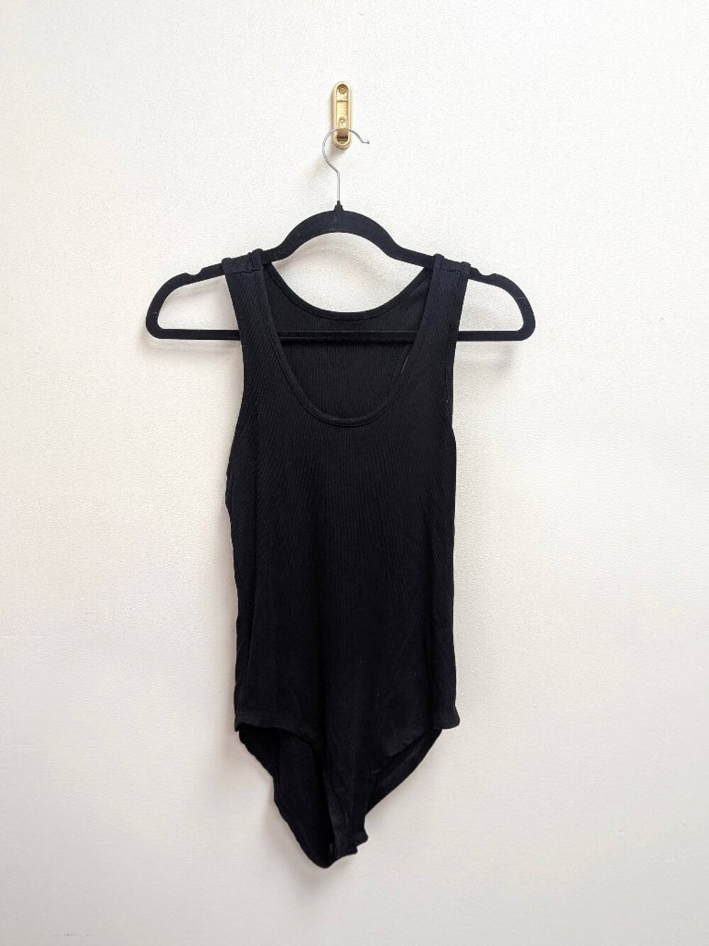 Black Tank Top Bodysuit